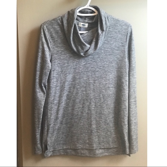 Old Navy Cowl Neck Tunic Medium Grey 